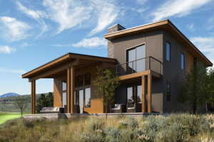 Exterior Rendering - Back