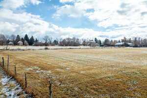 View of yard featuring a rural view