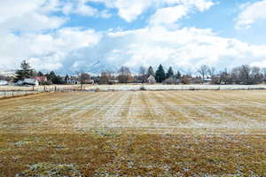 View of yard featuring a rural view