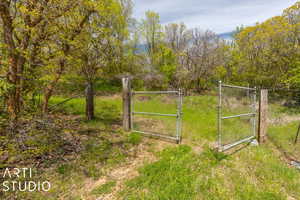 View of gate