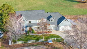 Exterior space featuring a rural view