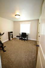 View of carpeted office