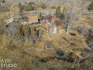 Drone / aerial view with a rural view