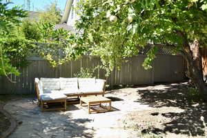 View of patio / terrace with an outdoor sitting area