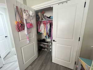 View of closet
