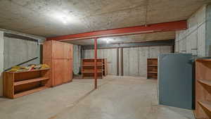 View of basement