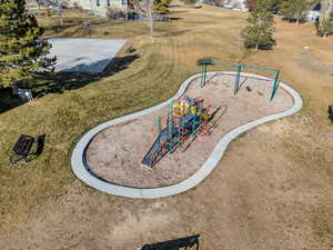 Community park with playground next door