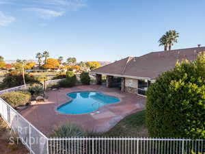 Clubhouse pool