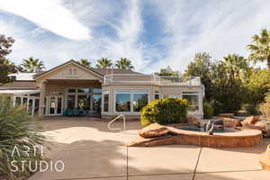 Clubhouse pool