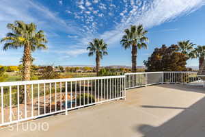 View of patio