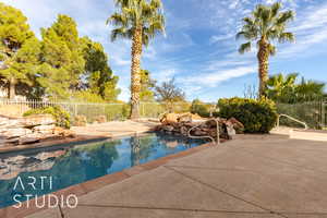 View of swimming pool