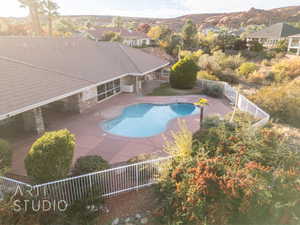 Clubhouse pool