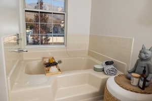 Bathroom with a bathtub