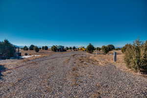 View of street with a rural view