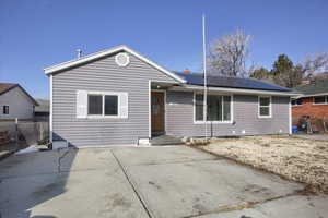 View of ranch-style house