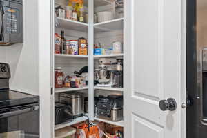 View of pantry