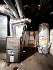 Utilities with water heater