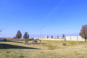 View of community playground