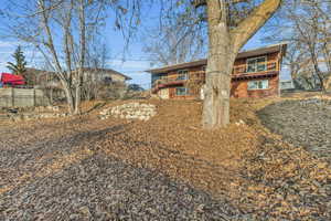 View of back of house