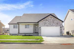 Example of the exterior. Same floorplan, home will have different finishes.