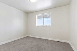 Spare room with light carpet