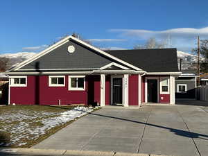 View of ranch-style home