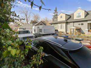 Garage and 4 parking spaces