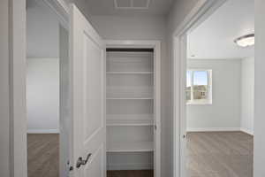 View of closet