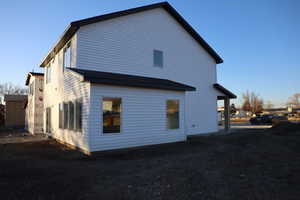 View of back of house