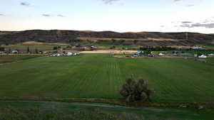 View of mountain feature featuring a rural view