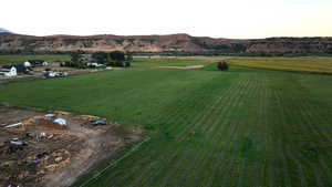 Property view of mountains featuring a rural view