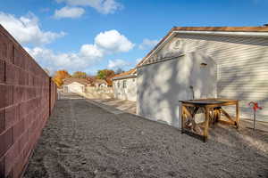 Exterior space featuring a patio area