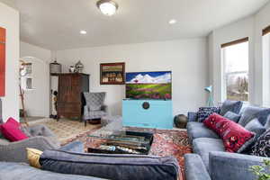 View of living room