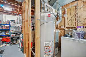 Utilities featuring water heater