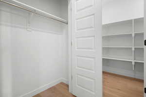 View of closet