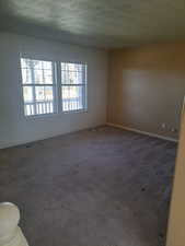 Front living room with entry closet