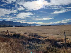 Ground view of Northeast Irrigated Pasture next to town.