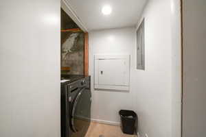 Laundry area with washer / dryer