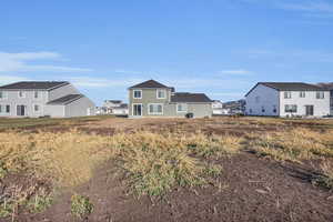 View of rear view of property