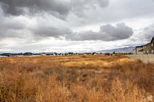 View of landscape with a mountain view
