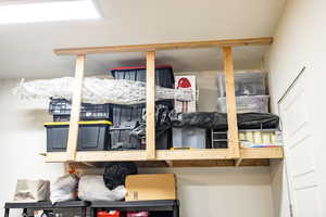 View of storage room