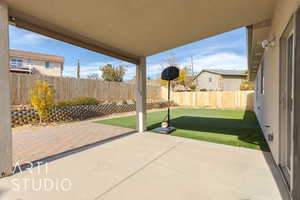 View of patio