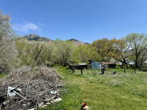 Exterior space featuring a mountain view and a rural view