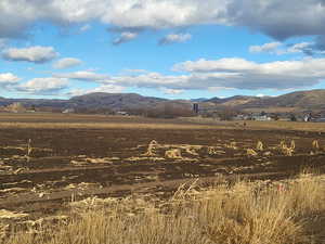 Property view of mountains featuring a rural view