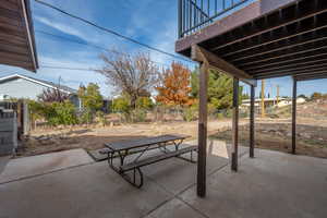 View of patio