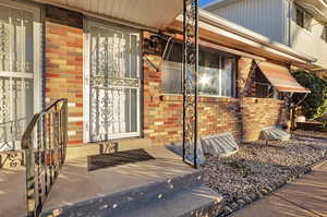 View of entrance to property