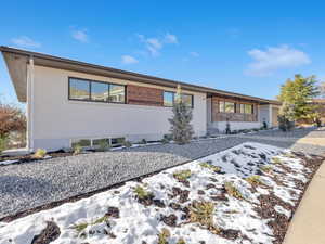 View of ranch-style home