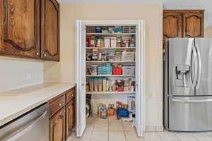 View of pantry