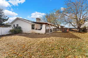 View of back of house