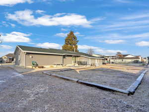 View of back of house